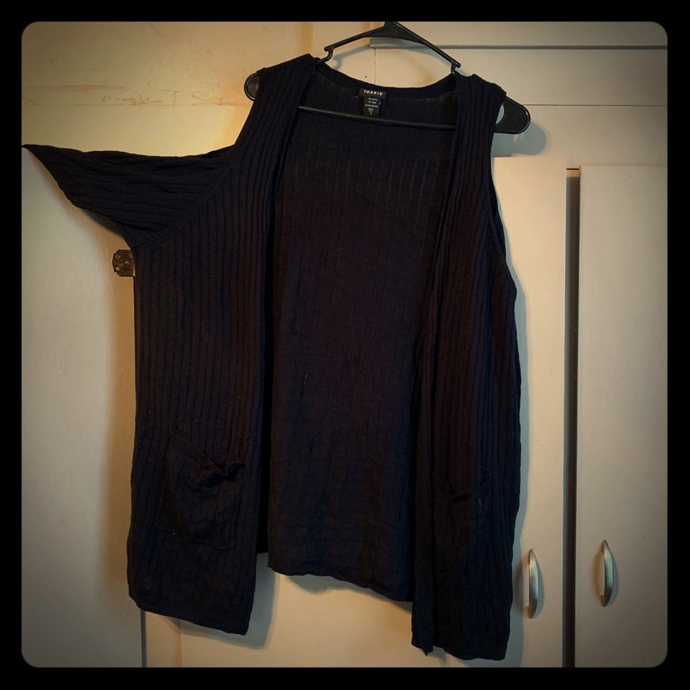 Torrid Cold Shoulder Cardigan